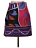 Zara 100% Polyester Graphic Blue Casual Skirt Size XS - photo 2