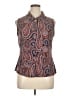 Tommy Hilfiger Paisley Brown Sleeveless Blouse Size XL - photo 1