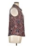 Tommy Hilfiger Paisley Brown Sleeveless Blouse Size XL - photo 4
