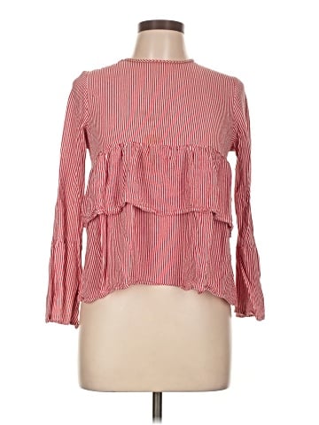 Trafaluc by Zara Long Sleeve Blouse (view 1)