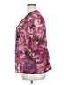 Avenue 100% Polyester Purple 3/4 Sleeve Blouse Size 18 Plus - photo 5