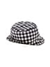 Unbranded Checkered-gingham Black Bucket Hat Size 2T - photo 1
