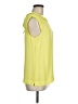 J.Crew 100% Polyester Yellow Sleeveless Blouse Size 6 (tall) - photo 4