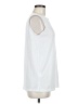 Unbranded White Sleeveless T-Shirt Size M - photo 4