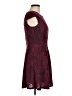 AB Studio Paisley Burgundy Cocktail Dress Size M - photo 4