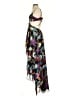 Luxxel 100% Polyester Tropical Black Cocktail Dress Size S - photo 5