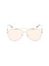 Burberry Gold Black Sunglasses One size - photo 2
