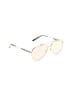 Burberry Gold Black Sunglasses One size - photo 1