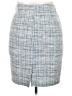 Kate Kasin Tweed Blue Formal Skirt Size 2X - photo 2