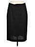 Theory Solid Black Wool Skirt Size 6 - photo 1