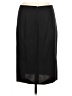 Theory Solid Black Wool Skirt Size 6 - photo 2