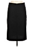 Theory Solid Black Wool Skirt Size 6 - photo 2