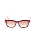 Valentino Burgundy Red Sunglasses One size - photo 2
