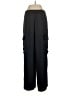 Gap 100% Polyester Black Cargo Pants Size M - photo 2