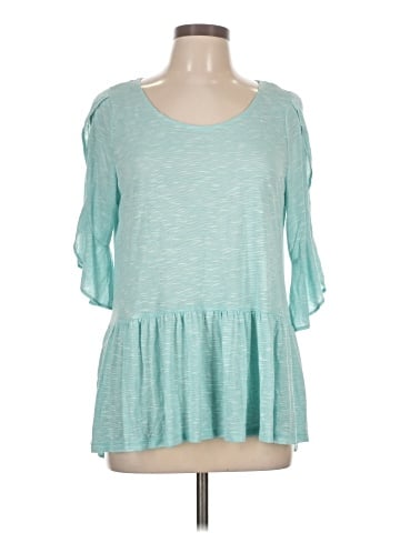 a.n.a. A New Approach 3/4 Sleeve Top (view 1)