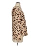 B Collection by Bobeau Animal Print Tan Pullover Sweater Size S - photo 4