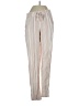 Unbranded Stripes Silver Linen Pants Size 2 - photo 1