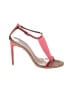 Burberry Color Block Pink Red Sandals Size EU 35 - photo 1