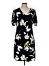 Harper Rose Print Black Casual Dress Size 12 - photo 1