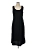 Universal Thread Solid Black Casual Dress Size L - photo 1