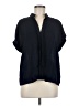 Shein Black Short Sleeve Blouse Size 6 - photo 1