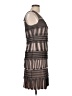 BCBGMAXAZRIA 100% Polyester Stripes Brown Cocktail Dress Size 10 - photo 4