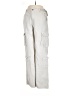 Stradivarius Ivory Cargo Pants Size 8 - photo 1