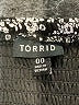 Torrid 100% Polyester Print Gray Casual Dress Size Med Plus (00) - photo 7