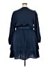 City Chic 100% Polyester Blue Casual Dress Size 20 Plus (L) - photo 2