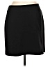 The Limited Solid Black Casual Skirt Size 10 - photo 1