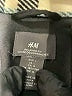 H&M Plaid Black Coat Size L - photo 6