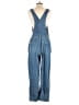 Gap 100% Cotton Blue Overalls Size XS (petite) - photo 2