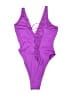 TA3 Solid Purple One Piece Swimsuit Size XL - photo 2