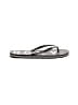 Roxy Gray Black Flip Flops Size 6 - 7 - photo 1