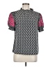 Shein Black Short Sleeve Blouse Size 6 - photo 1