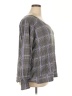 Evri Plaid Gray Pullover Sweater Size 2X - photo 4