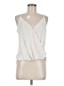 Lush 100% Polyester Ivory Sleeveless Blouse Size M - photo 1
