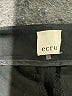 Ecru Solid Black Dress Pants Size 4 - photo 7