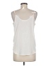Lush 100% Polyester Ivory Sleeveless Blouse Size M - photo 2