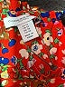 Carolina Belle 100% Polyester Paisley Red 3/4 Sleeve Blouse Size 1X - photo 8
