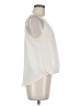 Lush 100% Polyester Ivory Sleeveless Blouse Size M - photo 4