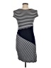 Cupio Stripes Blue Casual Dress Size M - photo 2