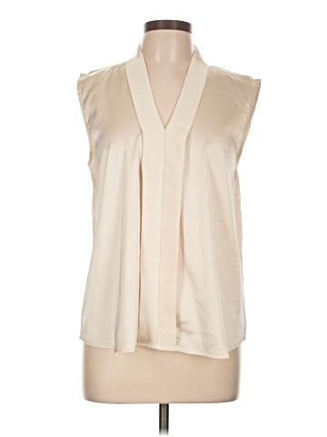 Edge Sleeveless Blouse (view 1)