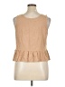 Automet Tan Sleeveless Blouse Size XL - photo 2
