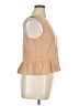 Automet Tan Sleeveless Blouse Size XL - photo 4