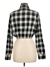 Maje 100% Cotton Plaid Green Teal Long Sleeve Button-Down Shirt Size M (estimated) - photo 2