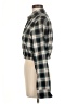 Maje 100% Cotton Plaid Green Teal Long Sleeve Button-Down Shirt Size M (estimated) - photo 5