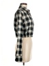 Maje 100% Cotton Plaid Green Teal Long Sleeve Button-Down Shirt Size M (estimated) - photo 4