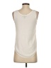 J.Crew 100% Polyester Ivory Sleeveless Top Size 00 - photo 2
