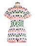 Saylor Print Pink Romper Size M - photo 1